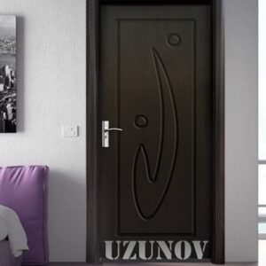 Интериорна HDF врата 070-P Венге