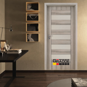 Интериорна врата Gradde серия Aaven Glas Ясен Вералинга